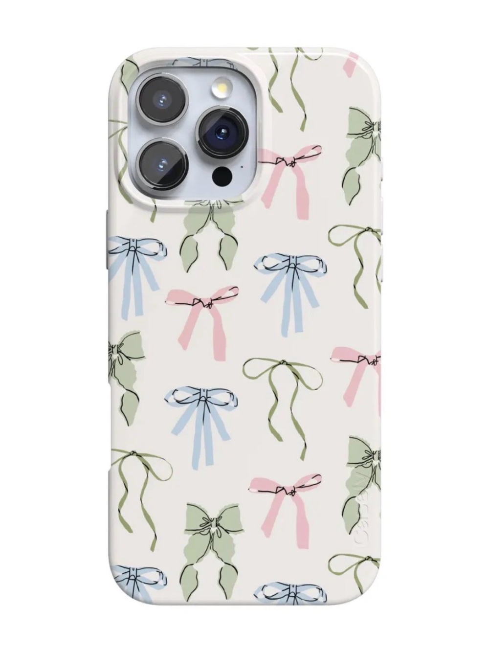 Casely Pastel Ribbon Bow Decorative Phone Case